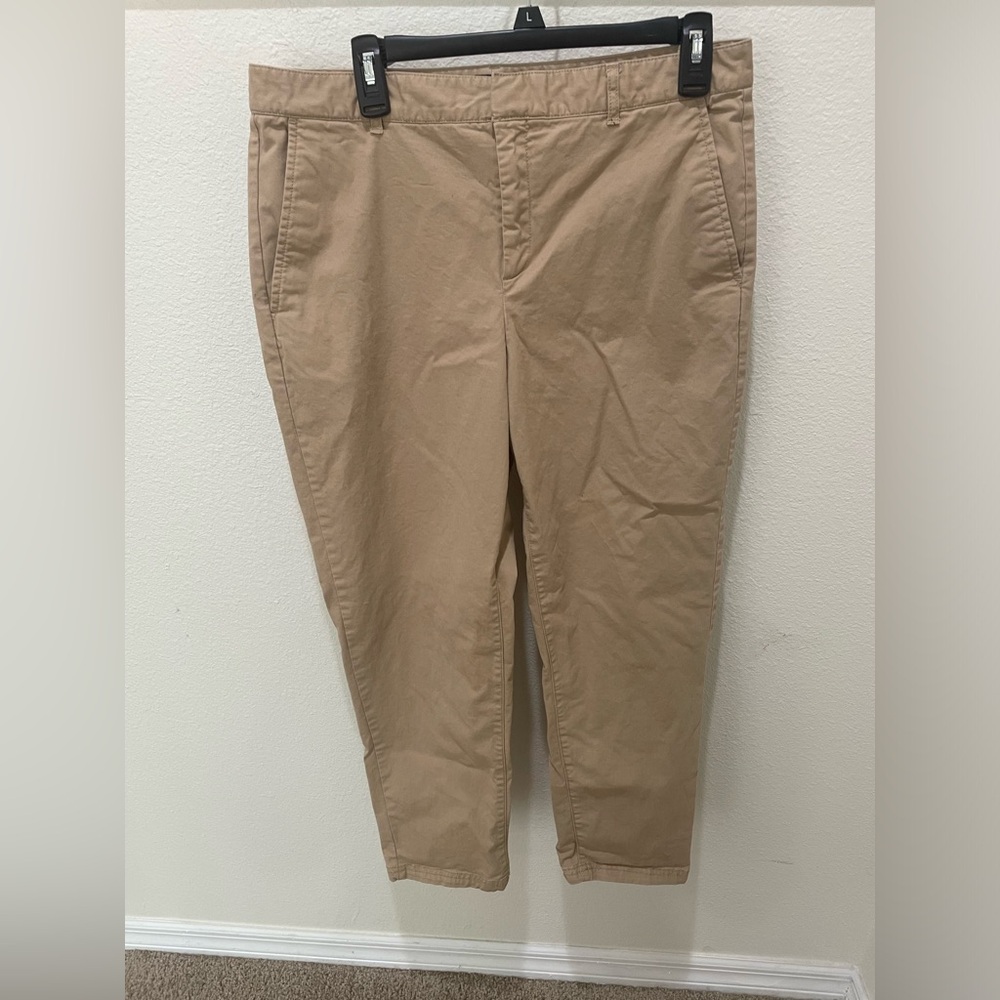 Banana Republic Tan Chino Pant women’s size 10